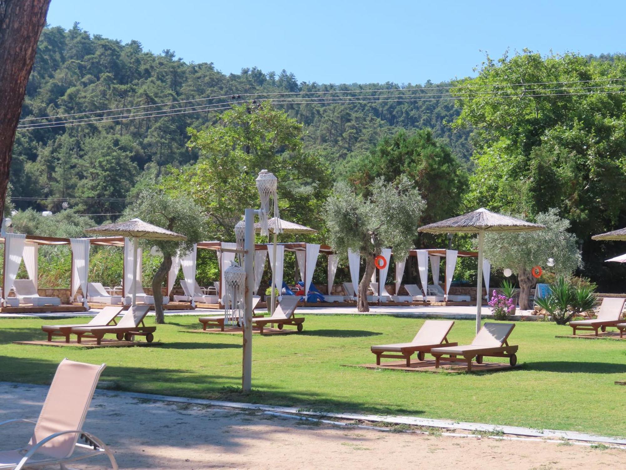 Aroma Beach Bungalows Limenas  Exterior foto