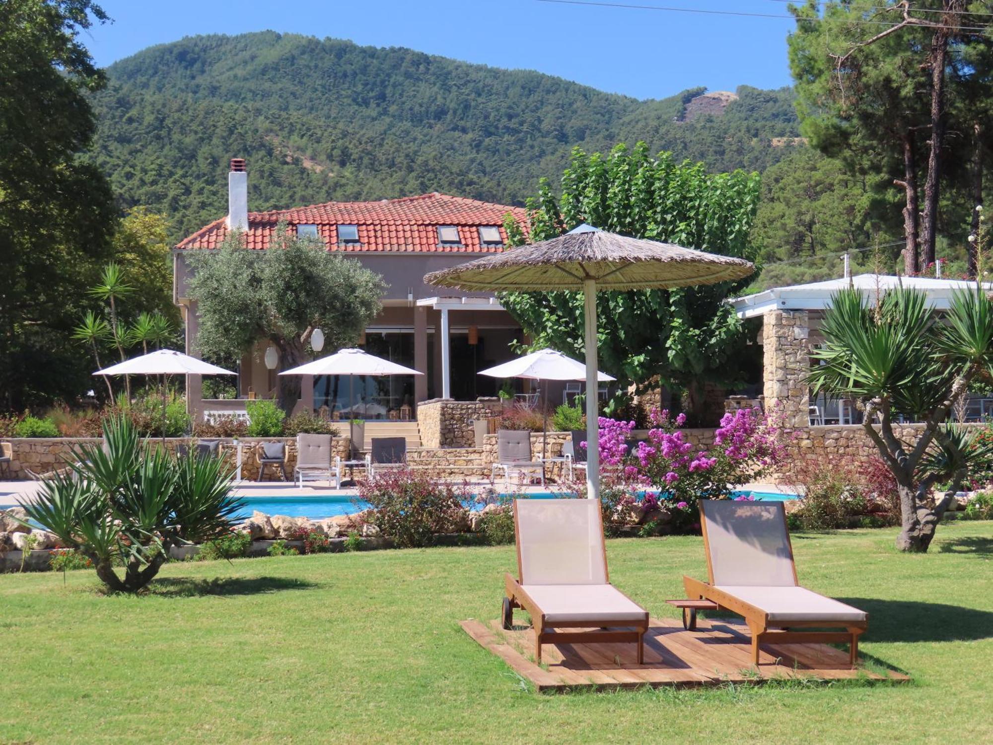 Aroma Beach Bungalows Limenas  Exterior foto