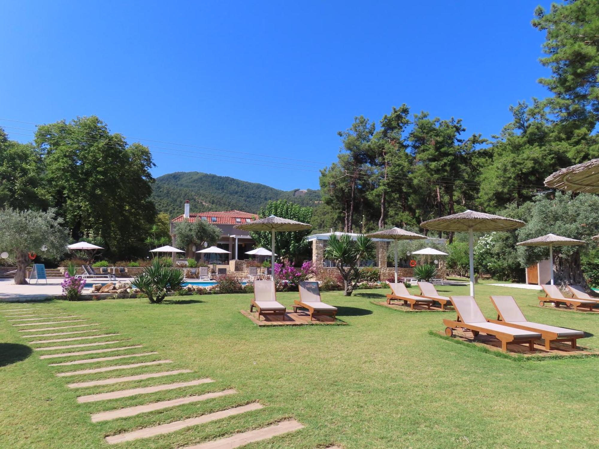 Aroma Beach Bungalows Limenas  Exterior foto