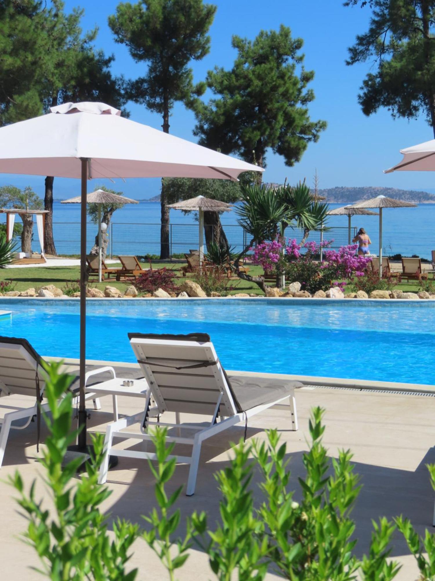Aroma Beach Bungalows Limenas  Exterior foto