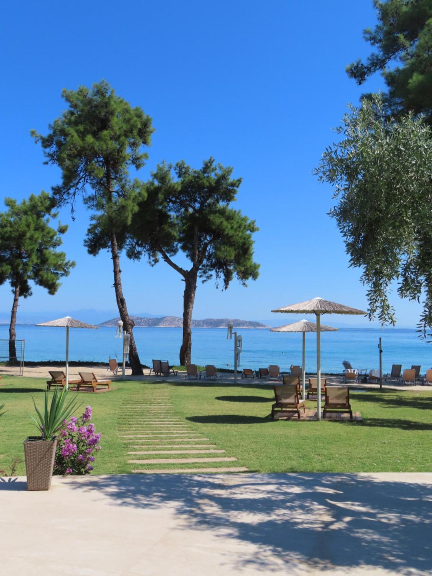 Aroma Beach Bungalows Limenas  Exterior foto