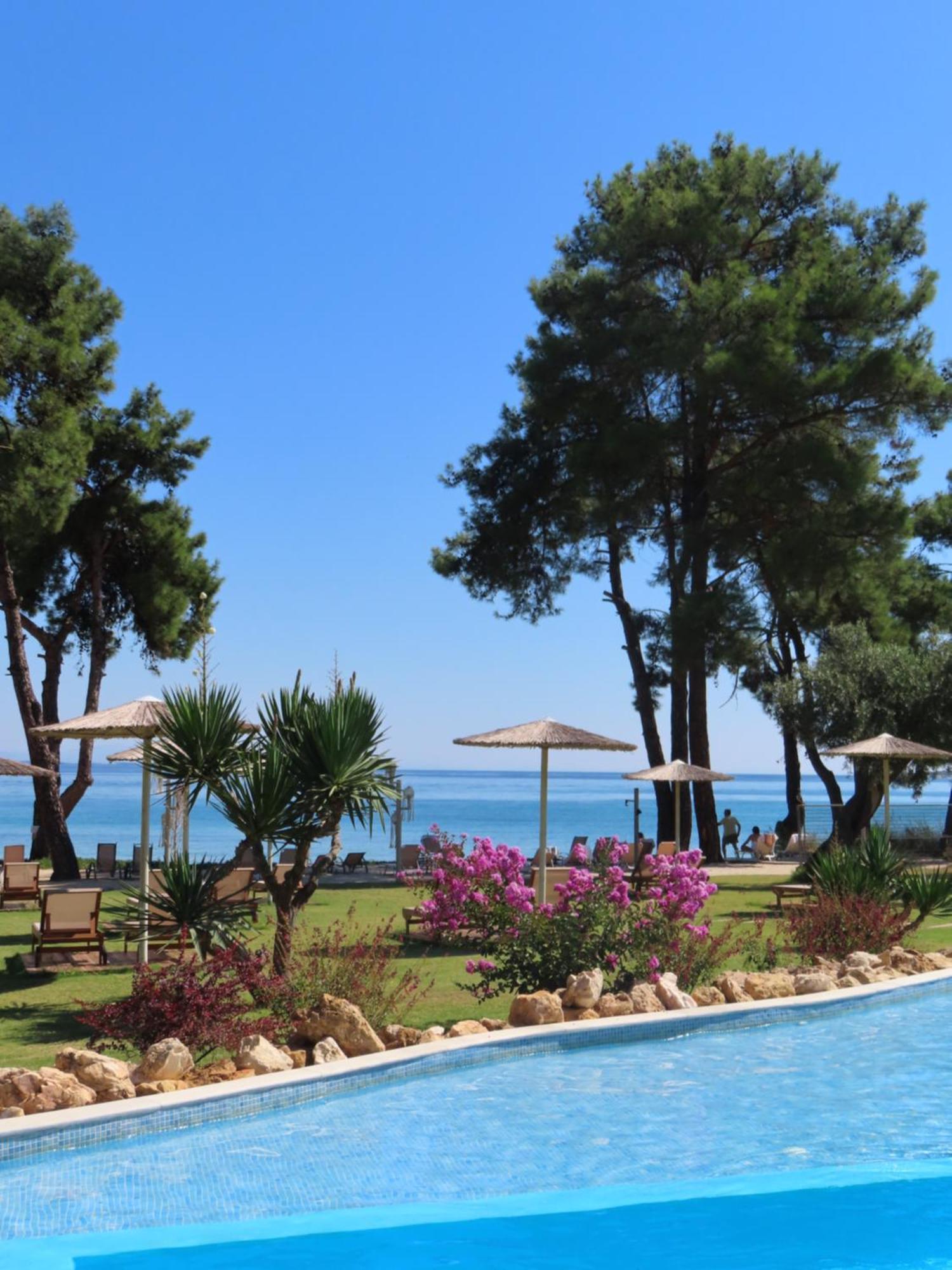 Aroma Beach Bungalows Limenas  Exterior foto