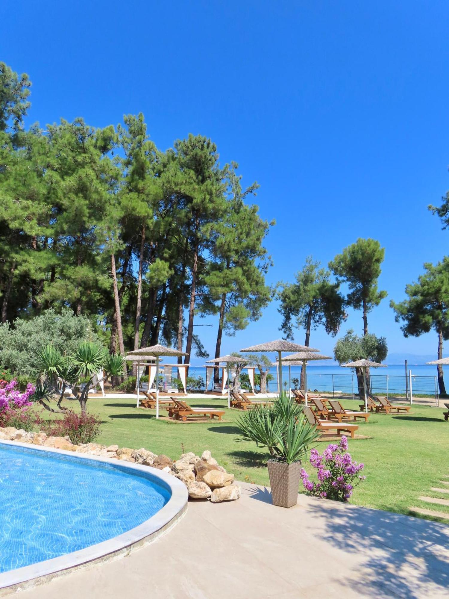 Aroma Beach Bungalows Limenas  Exterior foto